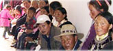 Tibetan villagers