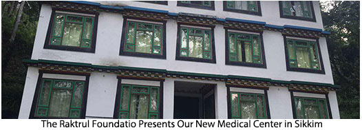 Our new medical center in Sikkim.